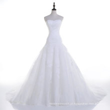 Aoliweiya 2017 Factory Real Sample Bridal Wedding Dress
